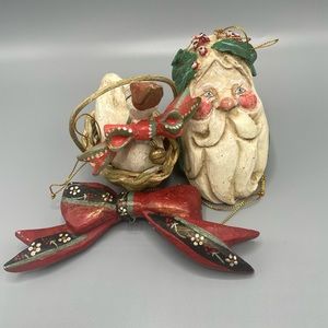 Set of House of Hatten ornaments